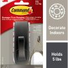 competitive pricing command large modern reflections metal hook, holds up to 5 lb, oil rubbed bronze, 1 wall hook with 2 command strips, damage free hanging hooks for hanging decorations in living spaces one-stop wholesale