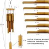 producer to buyer bamboo wind chimes outdoor,wooden wind chimes with melody deep tone,30" classic zen garden windchime for relaxation, grace.home décor for patio, garden or indoor discounted pricing