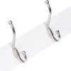 competitive pricing amazon basics rectangular wall-mounted farmhouse coat rack, 5 hooks, white one-stop wholesale