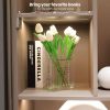 oem/odm services book vase for flowers home décor,artistic and cultural flavor decorative acrylic clear vase for home and office,creative gifts for book lovers. (transparent) affordable bulk deals