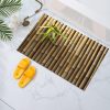 manufacturer direct bamboo 3d printed outdoor bath mat cute bathroom rugs funny non slip bathtub decor mats super absorbent floor carpet machine washable quick dry bahtmat for tub, shower, bedroom 20"x32" trade price