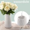 oem/odm services ceramic vase for home decor,copotea 8 inch white flowers vase, modern cylinder vase for centerpieces entryway shelf living room table decor affordable bulk deals