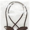 bulk purchase magnetic curtain tiebacks with upgrade larger magnet, 2 pack 16 inch drapery holdbacks for indoor & outdoor curtain - dark coffee factory discount