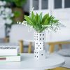 oem/odm services ceramic dice vase - unique decor for dried flowers, rose, pampas grass - stunning design for any modern space for inspiring smiles affordable bulk deals