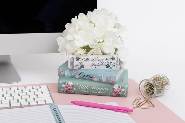 oem/odm services steel mill & co original small book-shaped decorative planter, ceramic planter for home decor, cute bookshelf decor, unique planter for book lovers, classic titles bookstack affordable bulk deals