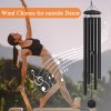 producer to buyer large wind chimes for outside deep tone, 65" deep tone wind chimes for outside porch garden patio balcony memorial room decor, memorial wind chimes sympathy gift for loss of loved one discounted pricing