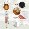 producer to buyer astarin 35“ sun and moon solar wind chimes for outside hanging led solar lights outdoor garden lantern decorative as gift for women mom grandma best friends' birthday gift discounted pricing