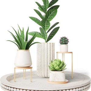 wholesale direct tray decor table trays decorative - 12" beaded round trays home decor rustic farmhouse table decor coffee table centerpiece white wood tray decorations for table living room kitchen bedroom bulk purchase at factory prices