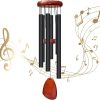 producer to buyer 28" wind chimes for outside. deep tone lovely wind chimes with 6 aluminum tubes courtyard decoration. windchimes outdoor create an enjoyable atmosphere & give mom a gift discounted pricing