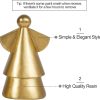 dropship from factory dn deconation angel figurines home decor, christmas resin angel statue decor set of 2, small gold decorative angel decor gifts for woman friends sister wedding decorations living room office decor mass production supply