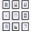 bulk purchase 10m black wood grain removable pvc waterproof border wall decor removable self adhesive kitchen bathroom tiles sticker wallpaper 4.2x390 trade price