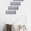 bulk purchase joyhawk 4 pieces wall decor signs, this is us, together, bless this home, family rustic wooden farmhouse wall art décor for living room bedroom kitchen, , 4.7 x 13.8 inch(grey) trade price