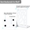 supplier direct bookends decorative metal heavy duty book end supports for bookrack desk wholesale prices