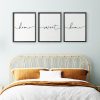 bulk purchase heiple set of 3 framed farmhouse home sweet home sign 11’’x14’’ above bed wall decor for bedroom decor and living room wall art wood signs (black, 11''x14) trade price
