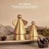 dropship from factory dn deconation angel figurines home decor, christmas resin angel statue decor set of 2, small gold decorative angel decor gifts for woman friends sister wedding decorations living room office decor mass production supply