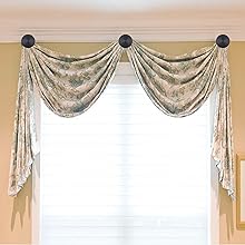bulk purchase curtain tiebacks 2 pack curtain holdbacks zinc alloy curtain tiebacks wall mounted with screws, decorative curtain holders for drapes stylish black curtain tieback hooks for home office factory discount