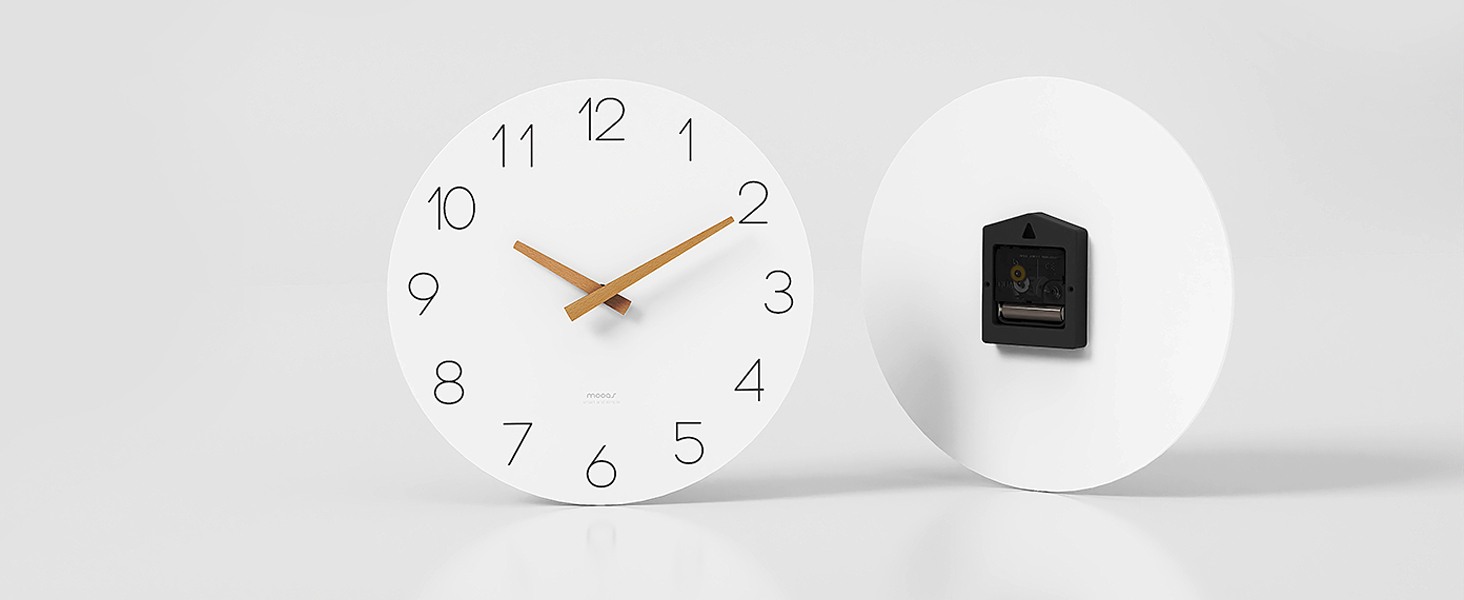 bulk purchase mooas flatwood wall clock,12