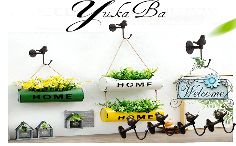 competitive pricing yukaba 520013 songbird wall hook, brownish black (bird-1pack) one-stop wholesale