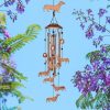 producer to buyer dachshund dog wind chimes for outside,metal windchimes,dachshund dog gifts for women/men,wind chime garden decor outdoor,memorial/housewarming/birthday/festival gifts,front yard decor discounted pricing