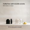 supplier direct kivy concrete book ends for shelves - heavy book ends - decorative bookends for heavy books - decorative book ends - book stopper - book holders for shelves - boho bookends - white bookends set of 2 wholesale prices