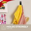 competitive pricing command large matte black double hooks, 2 hooks and 2 command strips, damage free hanging wall hooks with adhesive strips, coat hooks for hanging christmas decorations, holds up to 4 lb one-stop wholesale