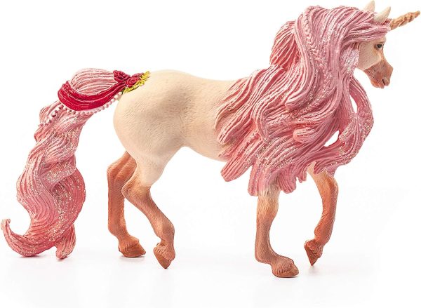 dropship from factory schleich bayala animal figurine, unicorn toys for girls and boys 5-12 years old, decorated unicorn mare mass production supply