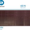 manufacturer direct idesign formbu bamboo floor mat non-skid, water-resistant runner rug for bathroom, kitchen, entryway, hallway, office, mudroom, vanity , 48" x 24", mocha brown trade price