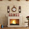 bulk purchase 2pcs rustic wall hanging candle sconces- farmhouse wall mounted wooden candle holders for flower vase- handmade hanging wall sconces for bedroom living room kitchen bathroom (brown) trade price