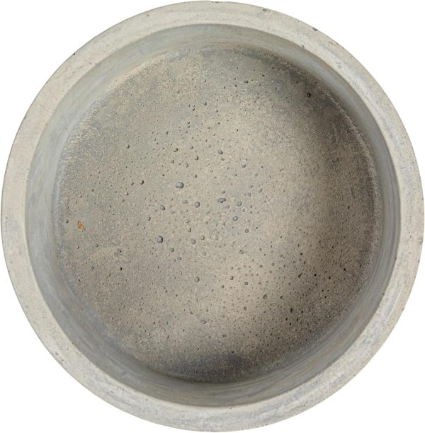wholesale direct bloomingville a75500081 set of 2 grey round decorative cement lids boxes bulk purchase at factory prices