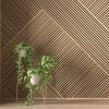 bulk purchase wood panels for wall - oak acoustic wall panels - 4pk wall wood panels - 94.49” x 12 - soundproof wood wall panels for decor - acoustic slat wood wall panels for interior decoration of walls (oak) trade price