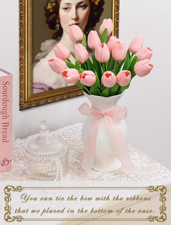 oem/odm services cute vase - aesthetic flower vase - coquette bow vase - cute flower vase - bow decor bedroom - bow room decor - coquette room decor - pink bow decor - room decor coquette affordable bulk deals