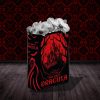 oem/odm services steel mill & co original large book-shaped decorative vase, ceramic vases for fall home decor, cute halloween bookshelf decor, unique vase for book lovers, dracula affordable bulk deals