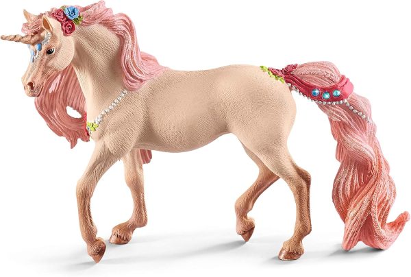 dropship from factory schleich bayala animal figurine, unicorn toys for girls and boys 5-12 years old, decorated unicorn mare mass production supply