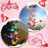 producer to buyer white elephant gifts women stocking stuffers christmas solar lights outdoor gifts for mom grandma wife, winzwon butterfly wind chimes waterproof for outside garden patio yard porch decorations discounted pricing