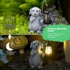 dropship from factory solar garden decor statues figurine: garden art for patio balcony yard lawn - unique christmas birthdays gifts for mom grandma women wife sister mass production supply