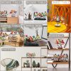 dropship from factory stained birds on branch desktop ornaments double sided metal flatness table art home room decoration suitable for office wine cooler decor(5 birds on a branch) mass production supply