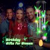 producer to buyer womens gifts for christmas birthday gifts for women mom grandma gifts hummingbird wind chimes solar lights for outside outdoor yard home house patio garden gardening decor gifts for mom sister discounted pricing