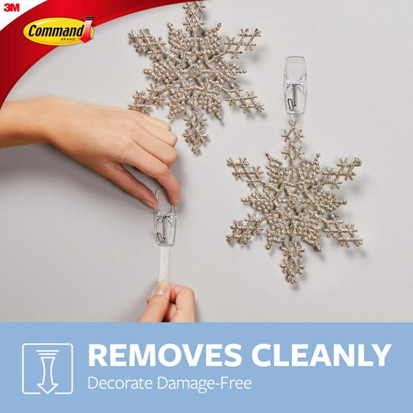 competitive pricing command medium clear wire toggle hooks,10 hooks and 12 command strips, damage free hanging wall hooks with adhesive strips, adhesive hooks for hanging christmas decorations, holds up to 2 lb one-stop wholesale