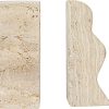 supplier direct creative co-op decorative travertine wave bookends, natural, set of 2 wholesale prices