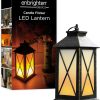custom wholesale enbrighten basics flameless candle led lantern, battery operated, warm color, with timer, great for indoor décor, bedroom, kitchen, living room 76653 oem/odm services