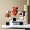 dropship from factory wink - handcrafted statues resin abstract sculpture for home decor modern,african art tribal figurines decorations items accents influencer picks for bookshelf,tv stand,living room,nightstand mass production supply