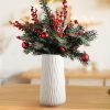 oem/odm services ceramic vase for home decor,copotea 8 inch white flowers vase, modern cylinder vase for centerpieces entryway shelf living room table decor affordable bulk deals