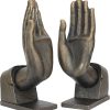 supplier direct design toscano divine offering cast iron sculptural bookend pair wholesale prices