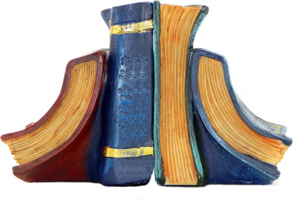 supplier direct bellaa 23354 decorative bookends book book stopper bookshelves bookrack end library shelves non skid bookshelf 6 inch wholesale prices