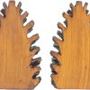 supplier direct creative co-op pinecone shaped resin bookends (set of 2 pieces) wholesale prices