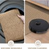 global sourcing kozyfly boho rugs for entryway 2x3 ft small area rugs washable rugs rubber backed front door rug cotton entrance rugs for front porch bathroom kitchen bedroom, tan/brown oem/odm services