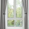 bulk purchase handmade metal curtain holdbacks 2pcs, decoration matt black curtain tie back hooks for wall, heavy duty side holders tiebacks accessories for drapes drapery window factory discount