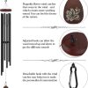 producer to buyer extra large wind chimes outside deep tone, 58" memorial wind chimes for loss of loved one,memorial sympathy gifts, church wind chime for outside garden,yard,patio and lawn discounted pricing