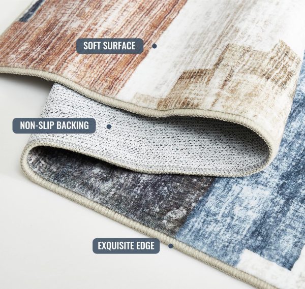 global sourcing area rug,abstract color blocks entryway rug,rugs for entryway with low-pile design,indoor door mat with anti-skidding backing,simple daily care rugs for entryway,soft feet feeling entry rug,2x3 rug oem/odm services