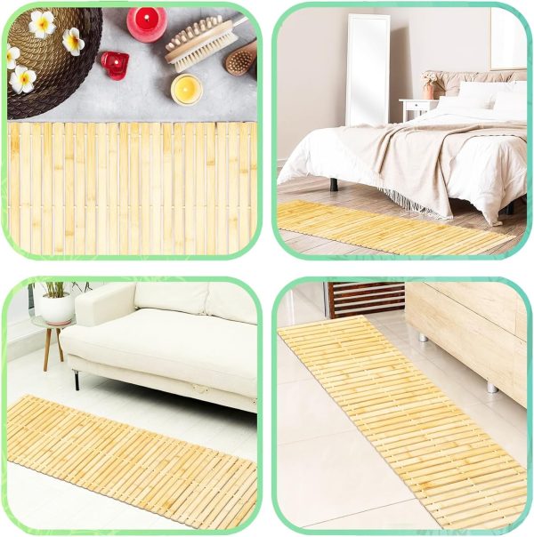 manufacturer direct bamboo bath mat bathroom mat beach mat bamboo rug,foldable floor shower mat,non slip shower mat wood bath mat, quick drying mats for bathroom, bathtub, shower, sauna, hot tub trade price
